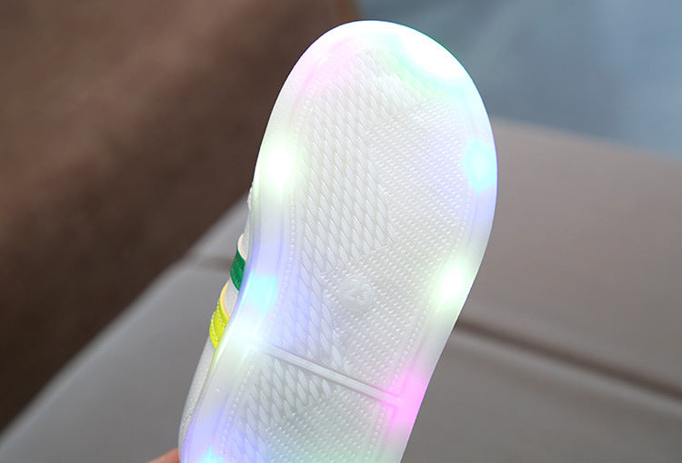 Flexible Sole LED Sneakers for Kids