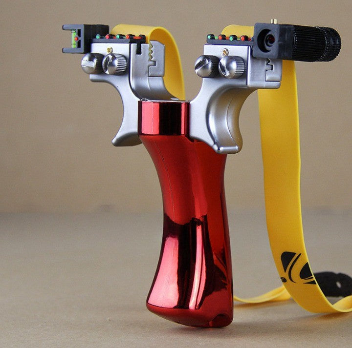 High-Precision Laser Lock Slingshot