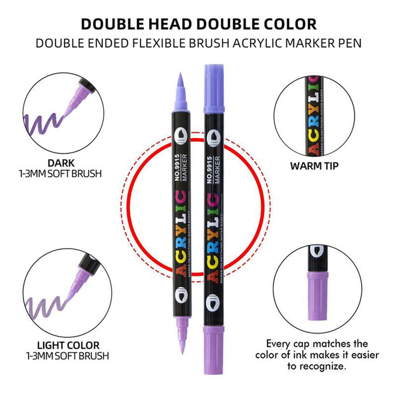 Set of Acrylic Paint Markers