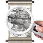 30x Magnifying Glass with LED Light