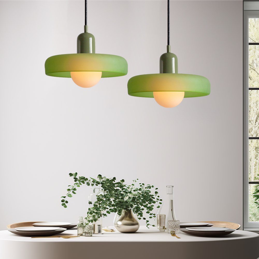 Adjustable Glass Pendant Light – Perfect for Dining and Living Room Illumination
