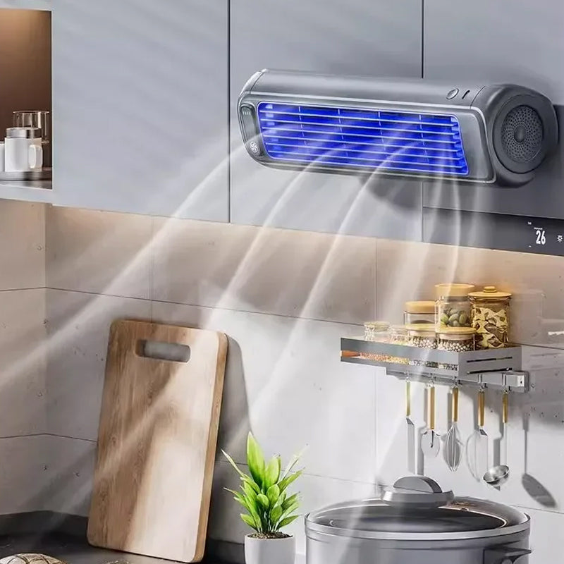 Portable 3-in-1 Air Conditioner | Fan & Wall Mount | 12-Hour Battery Life | Compact & Cordless Design