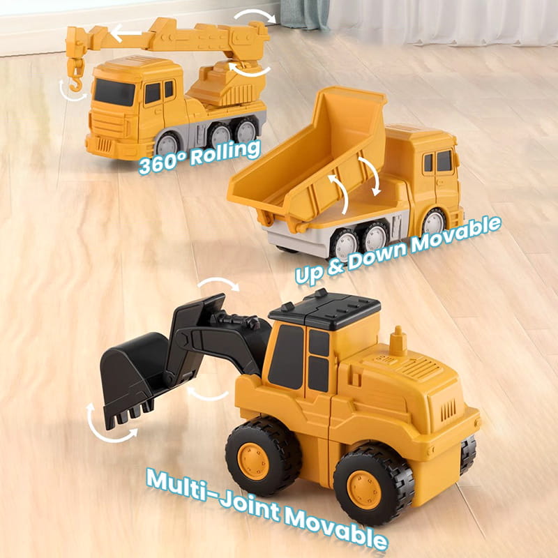 Creative Magnetic Construction Vehicle Set | 50% DISCOUNT
