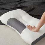 Ergonomic Contour Orthopedic Neck Pillow | Memory Foam | Breathable Design