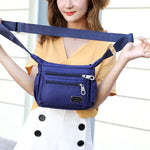 Women's Water-Repellent Nylon Crossbody Bag | Versatile Shoulder Bag with Multiple Compartments