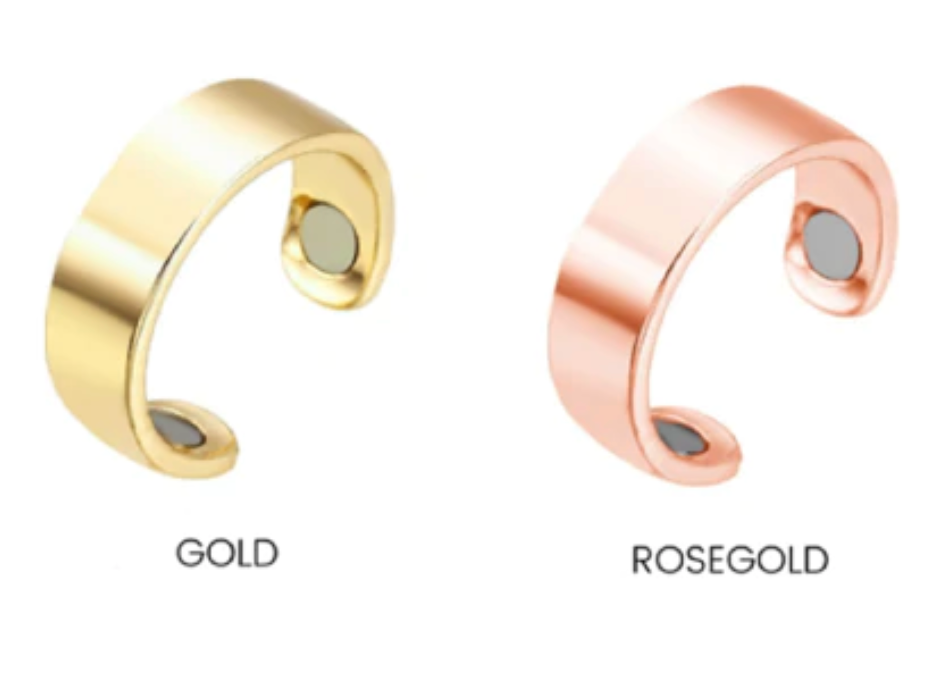 Magnetic Therapy Ring | Adjustable Wellness Support | Available in Multiple Colors