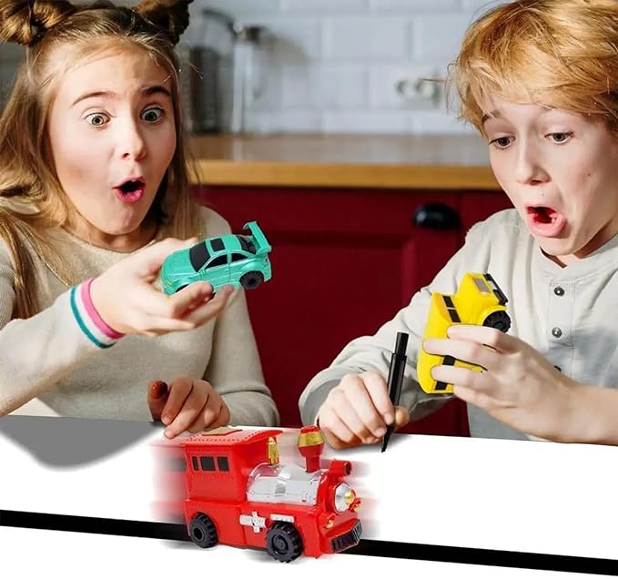 Traceable Toy Car with Inductive Magic Pen [Last Day Discount]