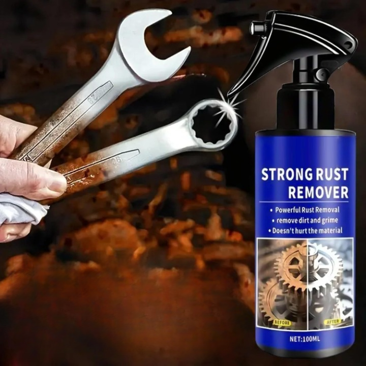 Rust Removal Spray – Eliminates Rust Effortlessly Without Scrubbing