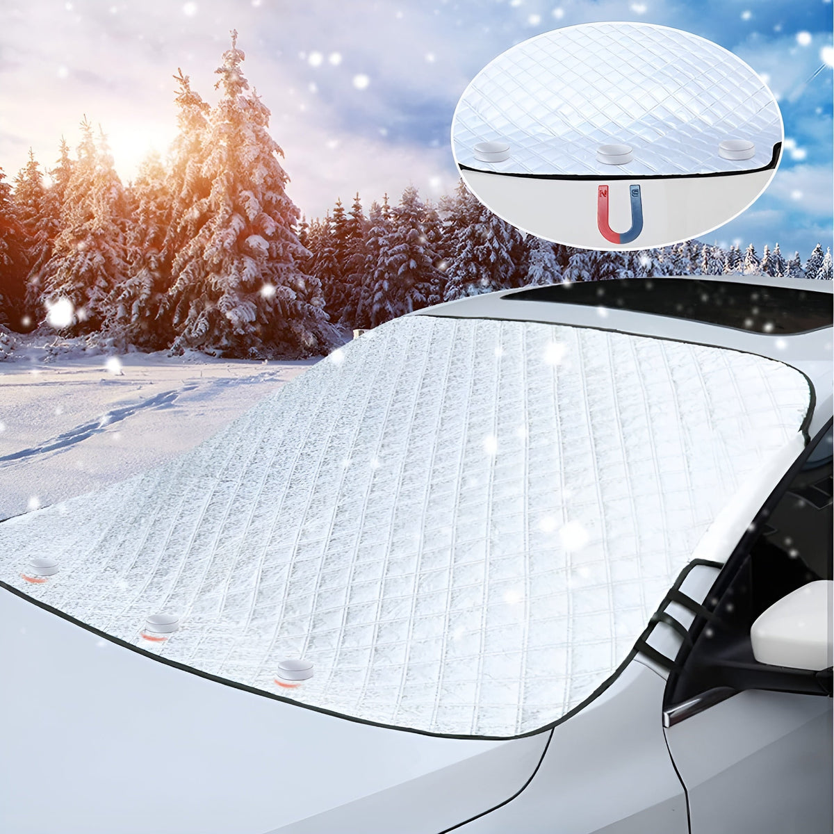 Magnetic Anti-Snow Cover | Buy 1 Get 1 FREE