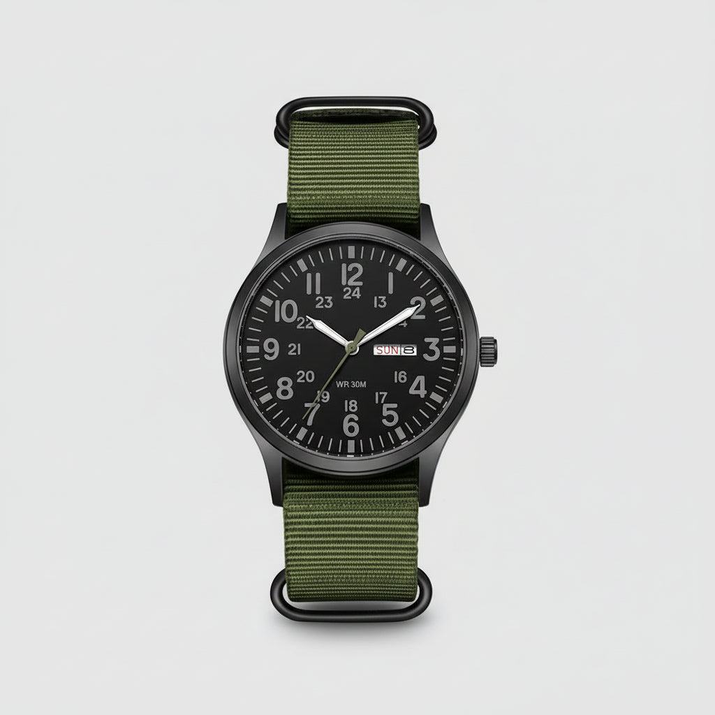 Rugged Waterproof Scratch-Resistant Outdoor Watch for Men