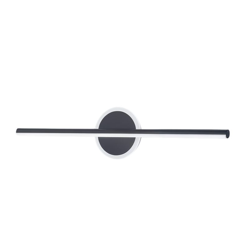 Chic LED Wall Lamp in Black/Gold