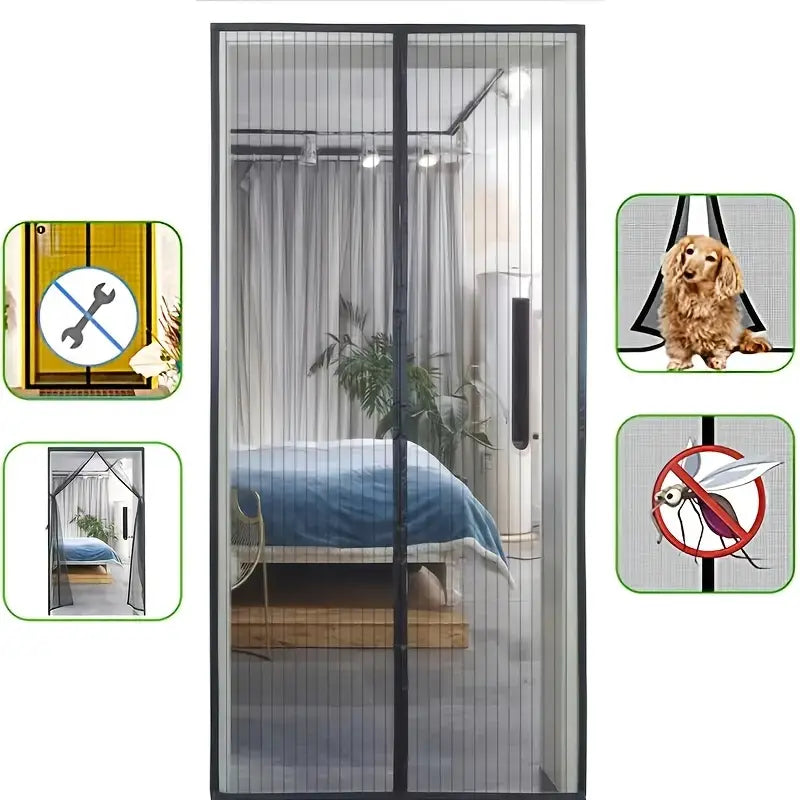 Magnetic Insect Screen Door