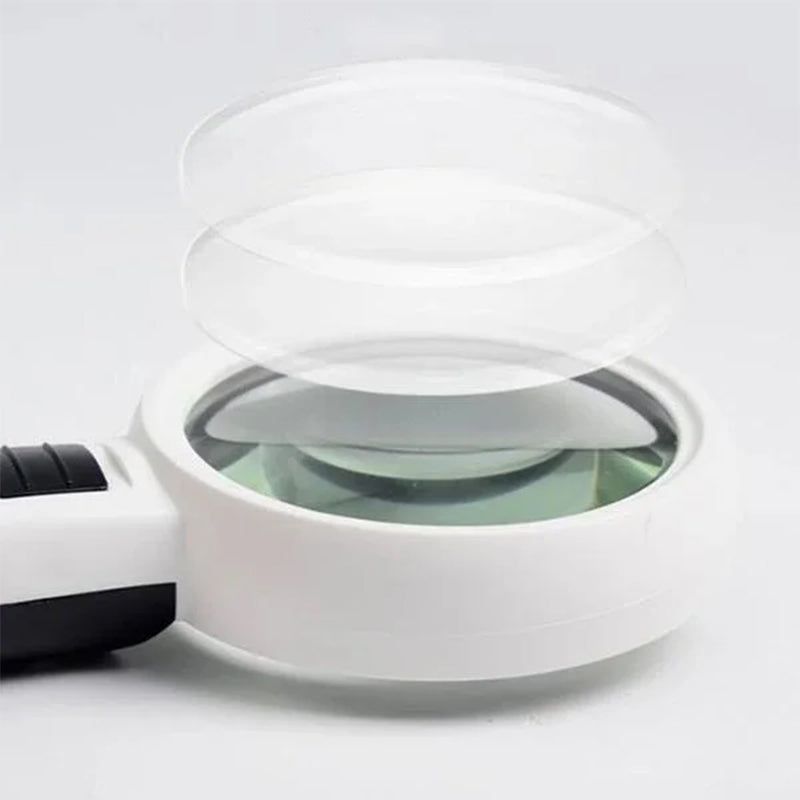 30x Magnifying Glass with LED Light