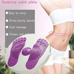 Waist-Twist Massage and Exercise Balance Board