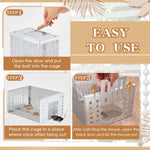 Animal-Friendly Live Trap for Safe and Humane Rodent Control Indoors and Outdoors
