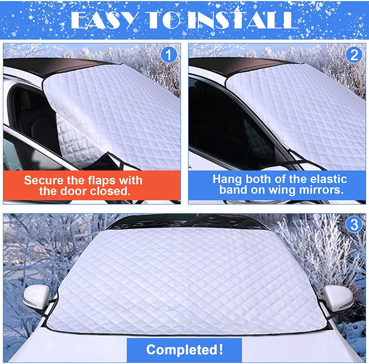 Magnetic Anti-Snow Cover | Buy 1 Get 1 FREE