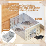 Animal-Friendly Live Trap for Safe and Humane Rodent Control Indoors and Outdoors