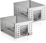 Animal-Friendly Live Trap for Safe and Humane Rodent Control Indoors and Outdoors