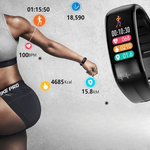 Color Display Fitness Smartwatch — IP67 Waterproof, USB Charging, 10-Day Battery Life
