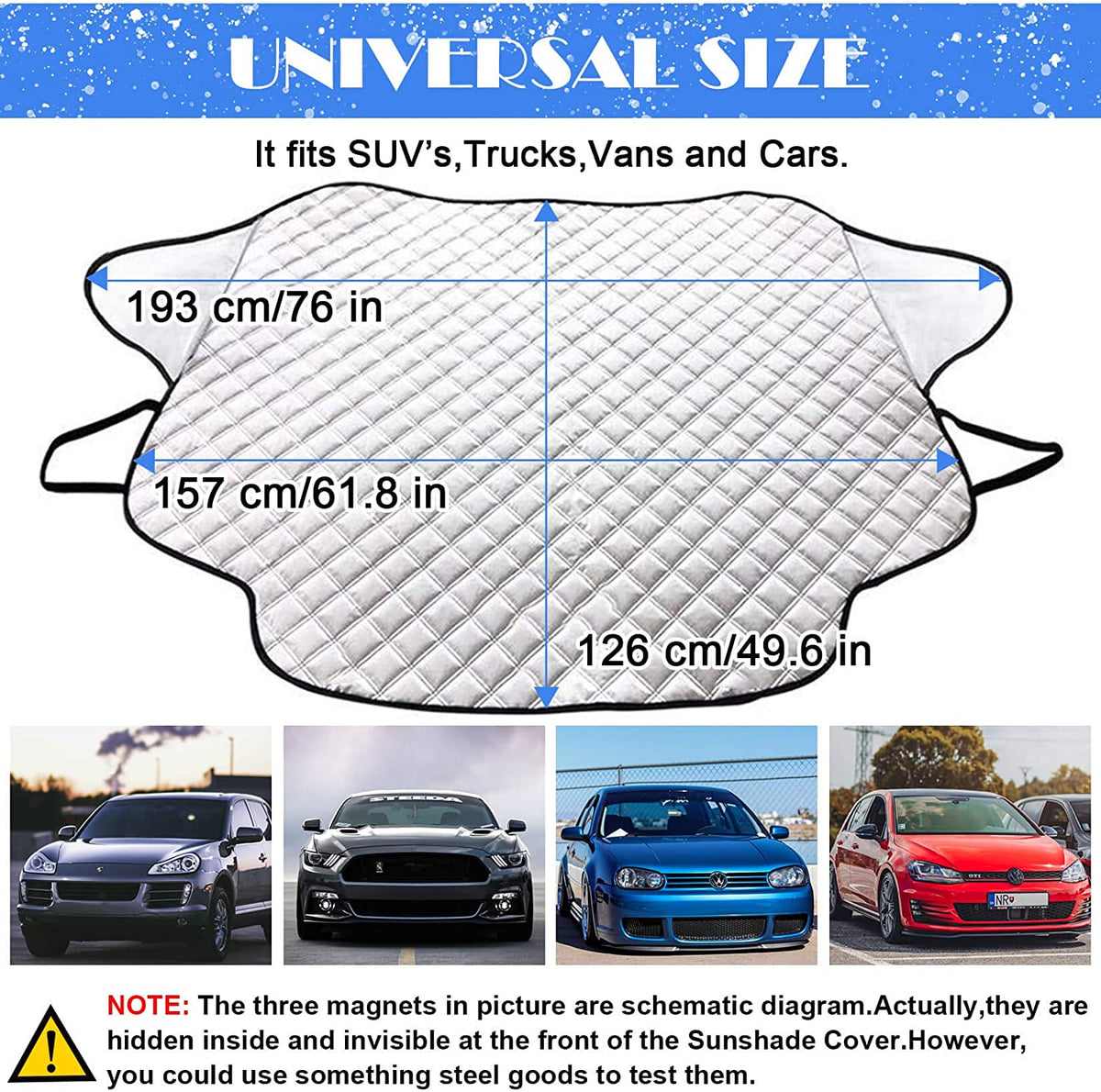 Magnetic Anti-Snow Cover | Buy 1 Get 1 FREE
