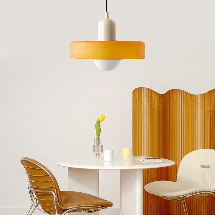 Adjustable Glass Pendant Light – Perfect for Dining and Living Room Illumination