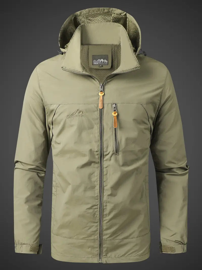 Water- and Windproof Men's Outdoor Jacket for All Activities
