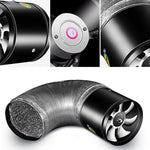 High-Performance, Versatile, Quiet Exhaust Fan with Strong Suction Power