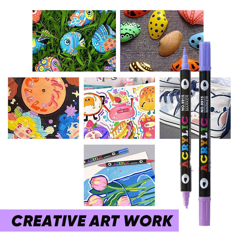 Set of Acrylic Paint Markers