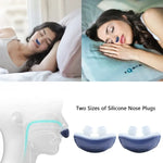 Silent, Compact Micro-CPAP Anti-Snoring Device