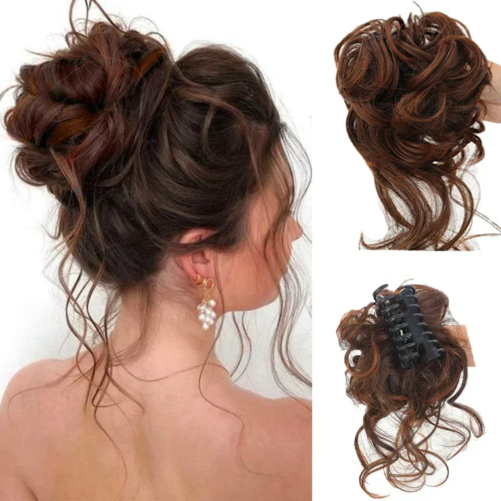 Instant Curled Bun Hair Clip