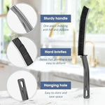 Hard Bristle Grout Cleaning Brush for Tiles & Bathrooms | Ergonomic Design for Kitchen & Bathroom Use | Effective Dirt Removal Tool