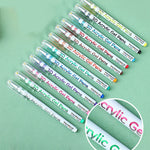 Vibrant Acrylic Gel Pens – 50% OFF