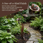 Handcrafted Garden Stake with Wind Chimes