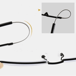 Dual-Use Reading Glasses with Titanium Frame for Progressive Distance and Near Vision
