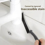 Hard Bristle Grout Cleaning Brush for Tiles & Bathrooms | Ergonomic Design for Kitchen & Bathroom Use | Effective Dirt Removal Tool