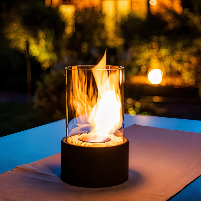 Classic Flame Oil Lamp - Safe Lighting for Cozy Evenings