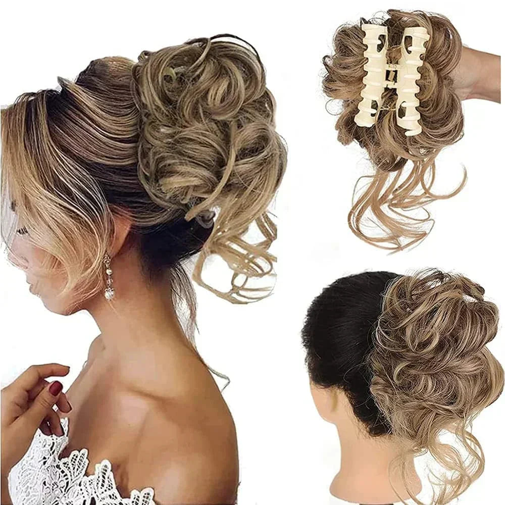 Instant Curled Bun Hair Clip