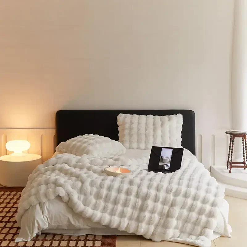 Reversible Fleece Blanket | Year-Round Warmth | Soft and Cozy