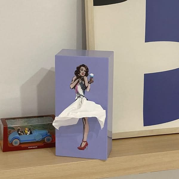Playful Rock Tissue Box for Creative Home Decoration