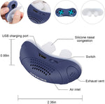 Wireless, Mask-Free Micro-CPAP Anti-Snoring Device