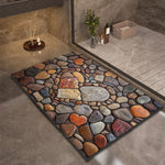 Diatomaceous Earth Bath Mat for Safety and Comfort