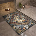 Diatomaceous Earth Bath Mat for Safety and Comfort