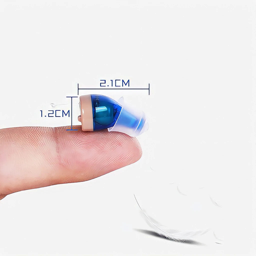 Rechargeable Hearing Aid | Invisible and Comfortable | Easy Solution for Hearing Loss
