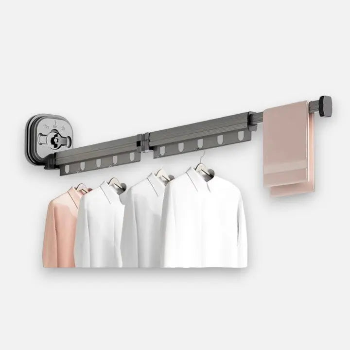 Drill-Free Wall-Mounted Clothes Dryer – Ideal for Rental Apartments and Compact Spaces