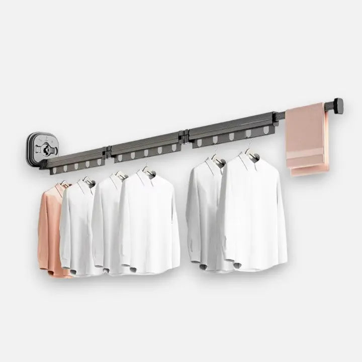 Drill-Free Wall-Mounted Clothes Dryer – Ideal for Rental Apartments and Compact Spaces