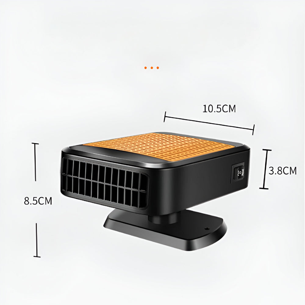12V 24V Portable Quick Defroster Car Heater Fan