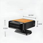 12V 24V Portable Quick Defroster Car Heater Fan