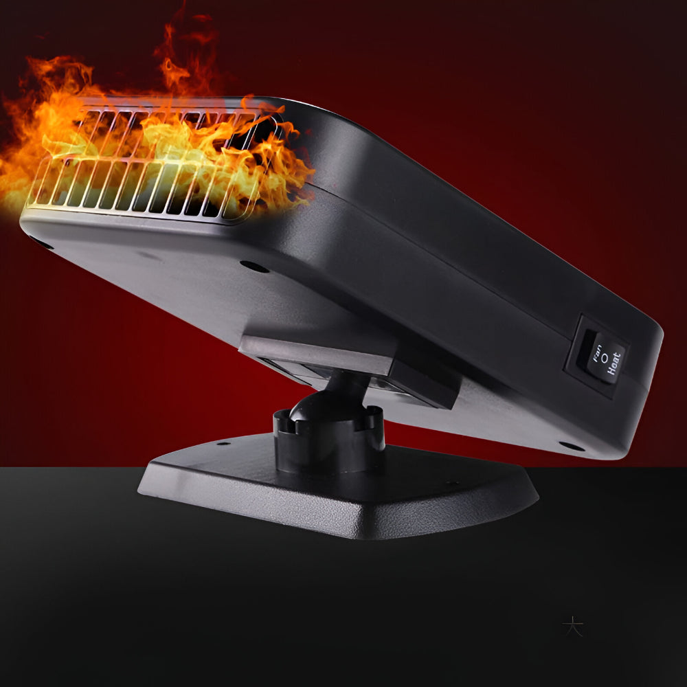 12V 24V Portable Quick Defroster Car Heater Fan