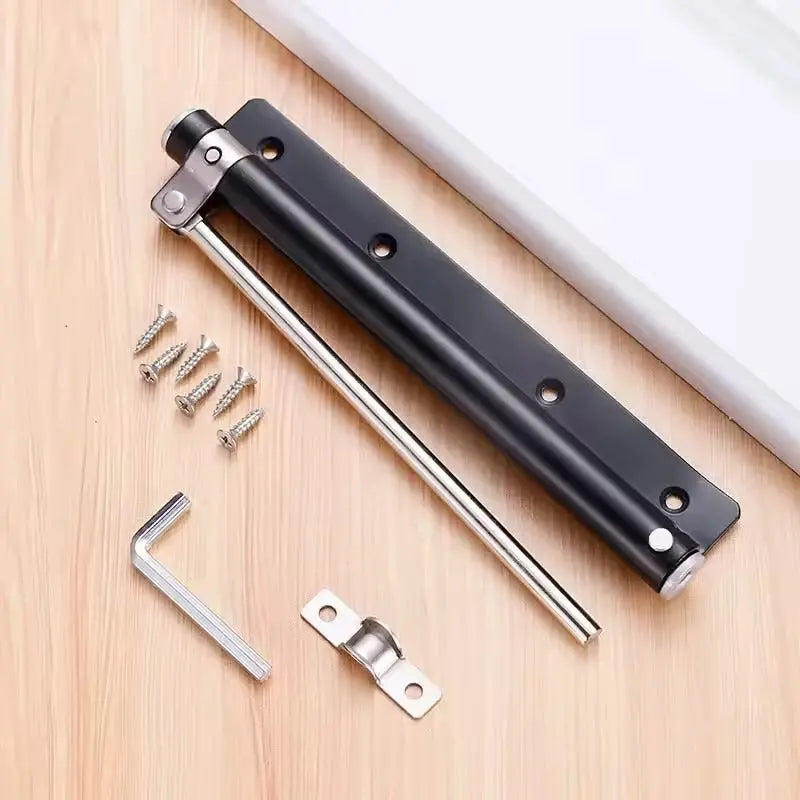Quiet and Even Automatic Door Closer for Safe Door Closure