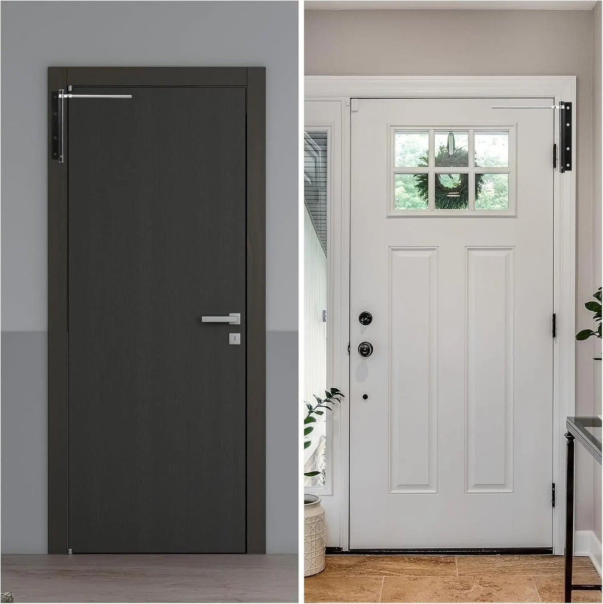 Quiet and Even Automatic Door Closer for Safe Door Closure
